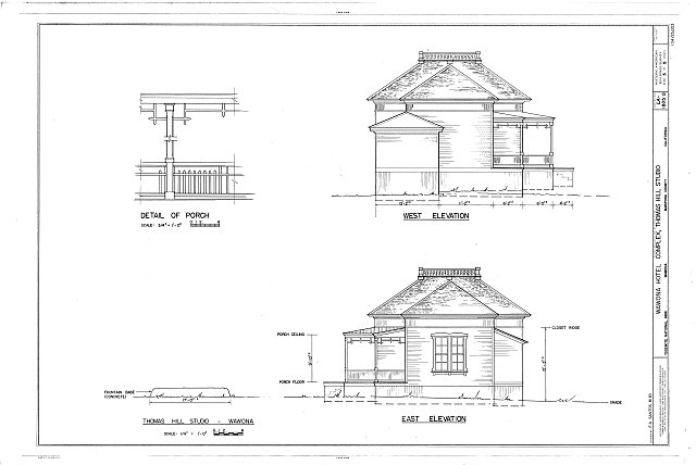 HABS CAL,22-WAWO,1-D- (sheet 5 of 5) - Wawona Hotel,...