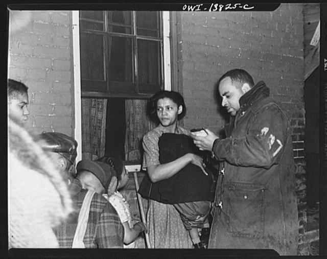 Firehouse Station No. 4. Washington, D.C. A mother...