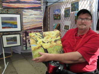Bob Gratcyk at Art Fair