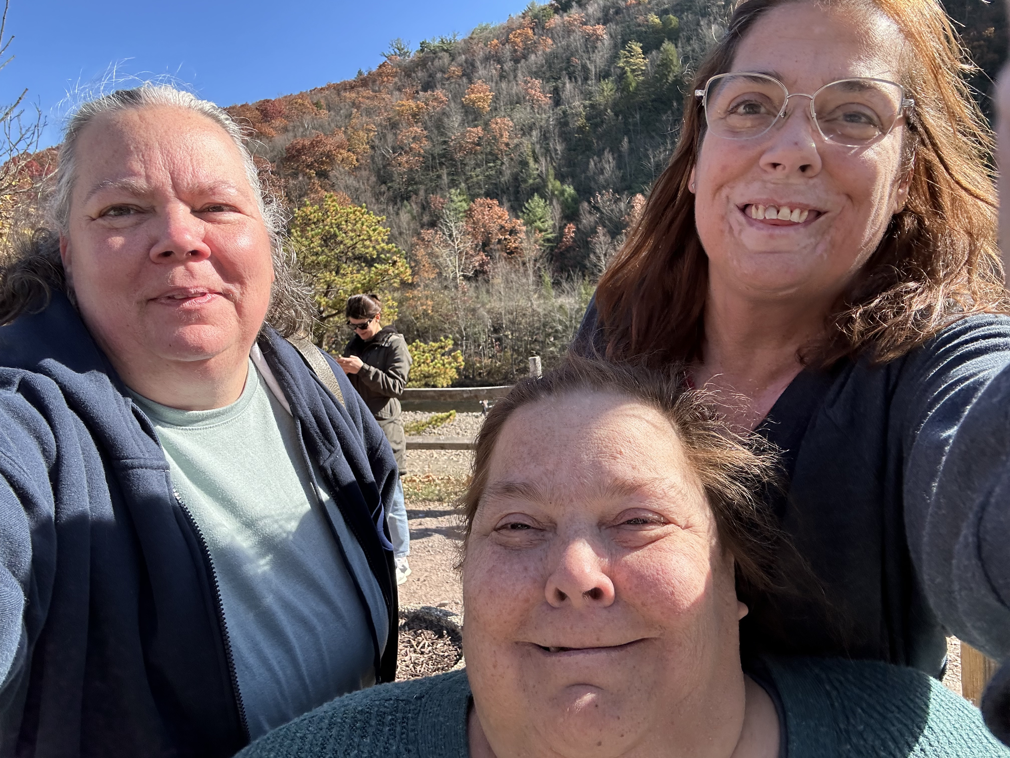 Lorraine (Brady) Downie - Diane Brady on the left and Elizabeth Brady Hull on the right