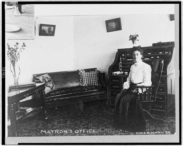 Interior views, Iowa Odd Fellows' Orphans' Home, Mason...