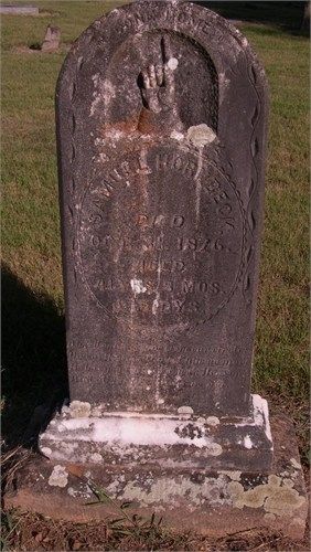 Samuel Hornbeck gravesite