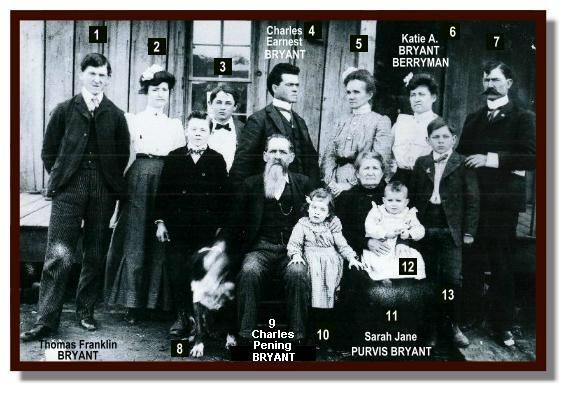 Charles Pening BRYANT family