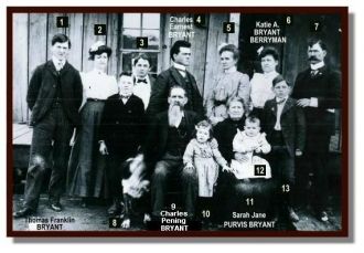 Charles Pening BRYANT family