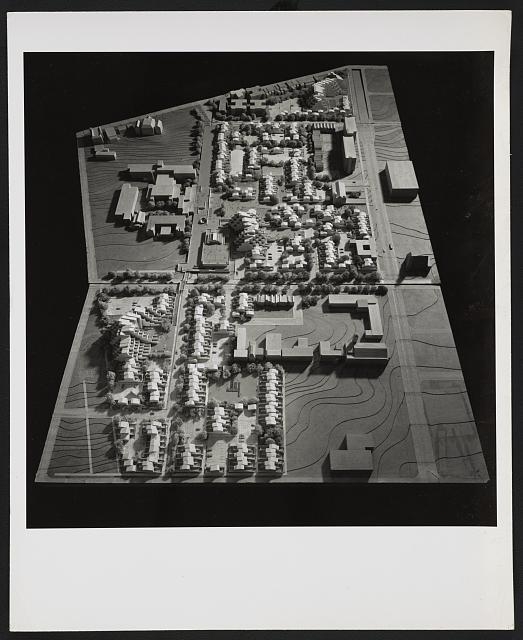 [Fort Lincoln housing, Washington, D.C. (project). View...