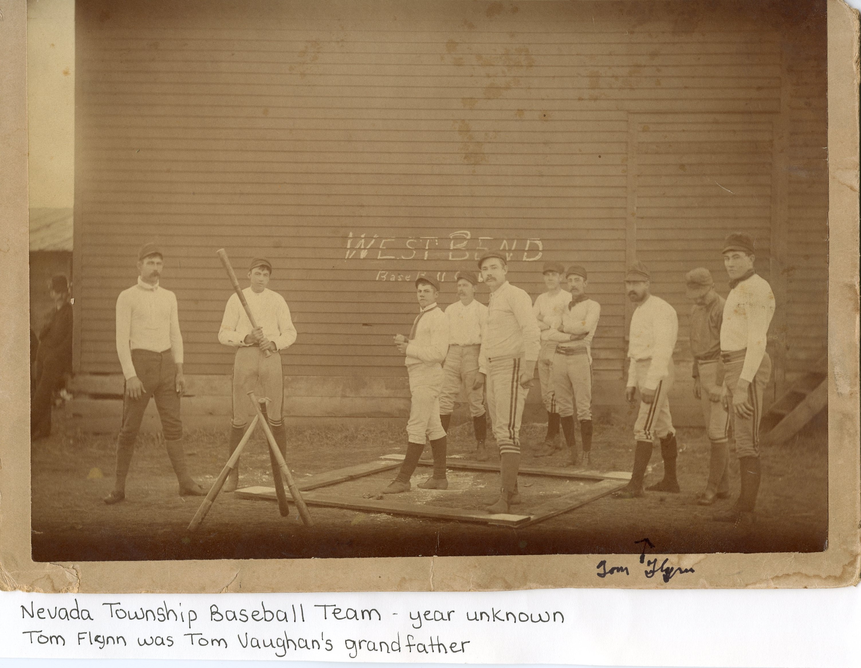 Nevada Township, Iowa:  Baseball Team