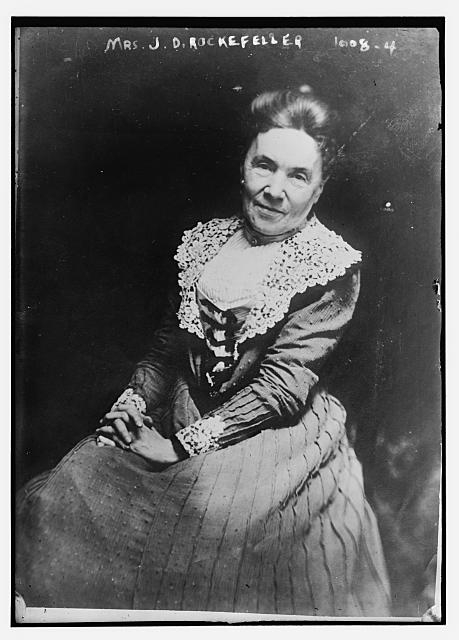 Mrs. J.D. Rockefeller, seated