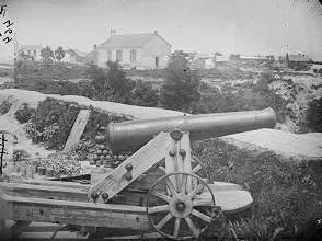 Confederate naval gun