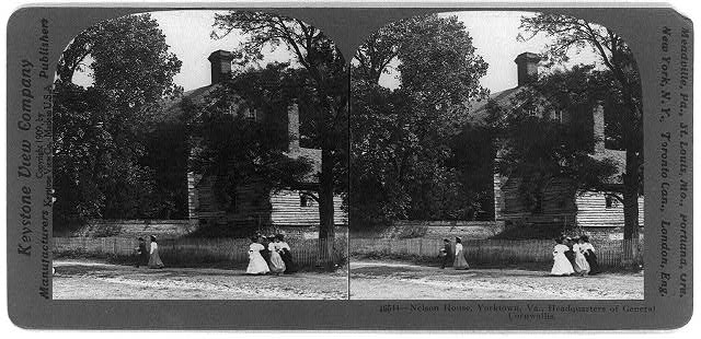 Nelson House, Yorktown, Va., headquarters of General...