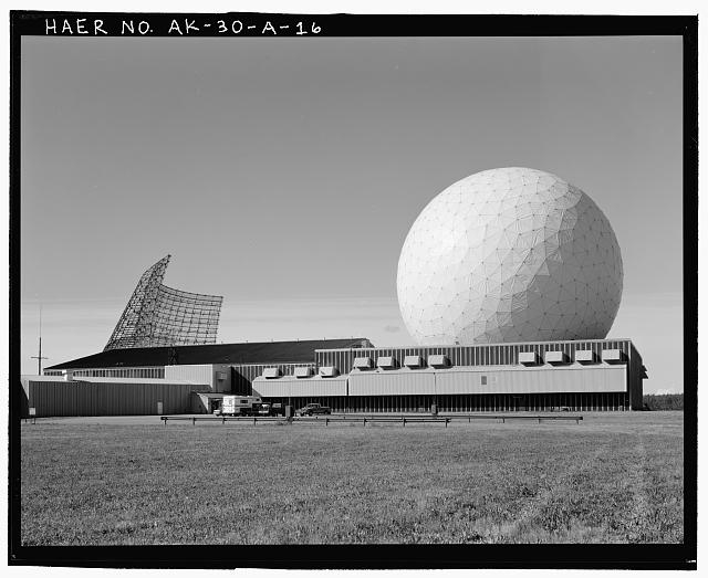 16. View of east side of transmitter building no. 102...