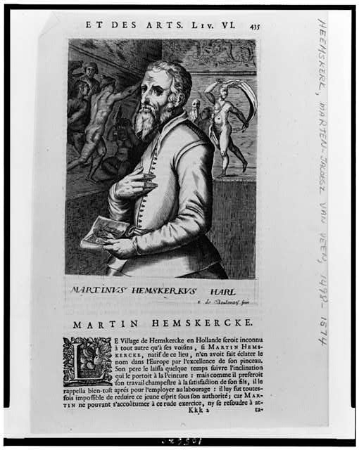 Martinus Hemskerkus Harl / E. de Boulonois fecit.