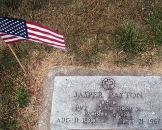 Jasper Payton gravesite