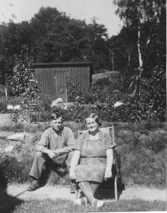 Gustav och Karolina (Karin) Berntsson