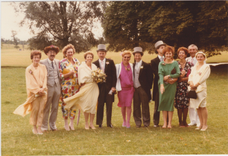 Wedding of Alice and Jeffrey Frankel 24 August 1985