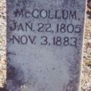 Burial Place of John McCollum