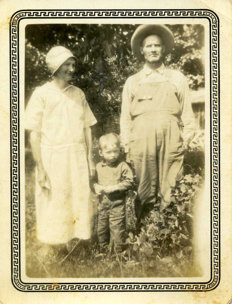 Grandpa Jack, Grandma Flossie & Daddy