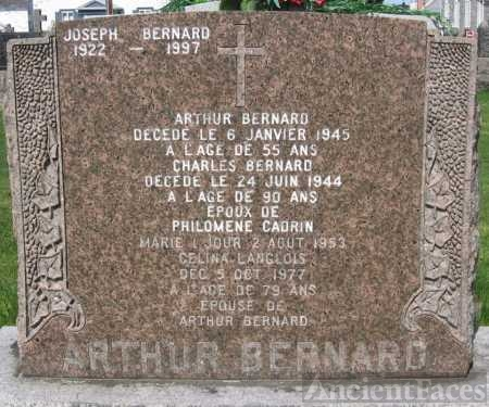 Arthur Bernard Headstone