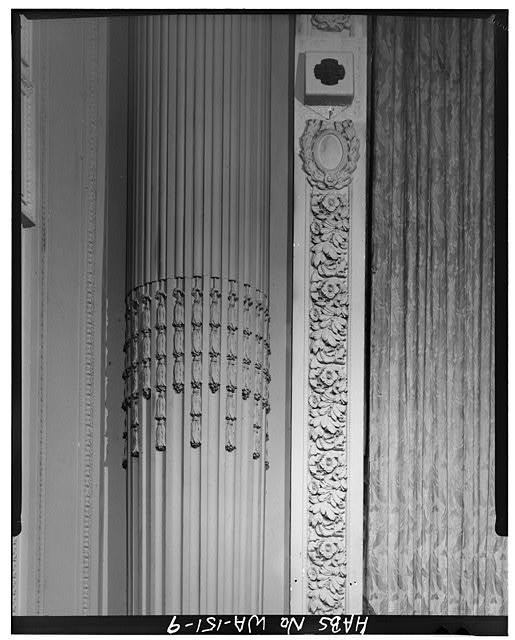 9. DETAIL OF CENTRAL PORTION OF STAGE RIGHT PROSCENIUM...