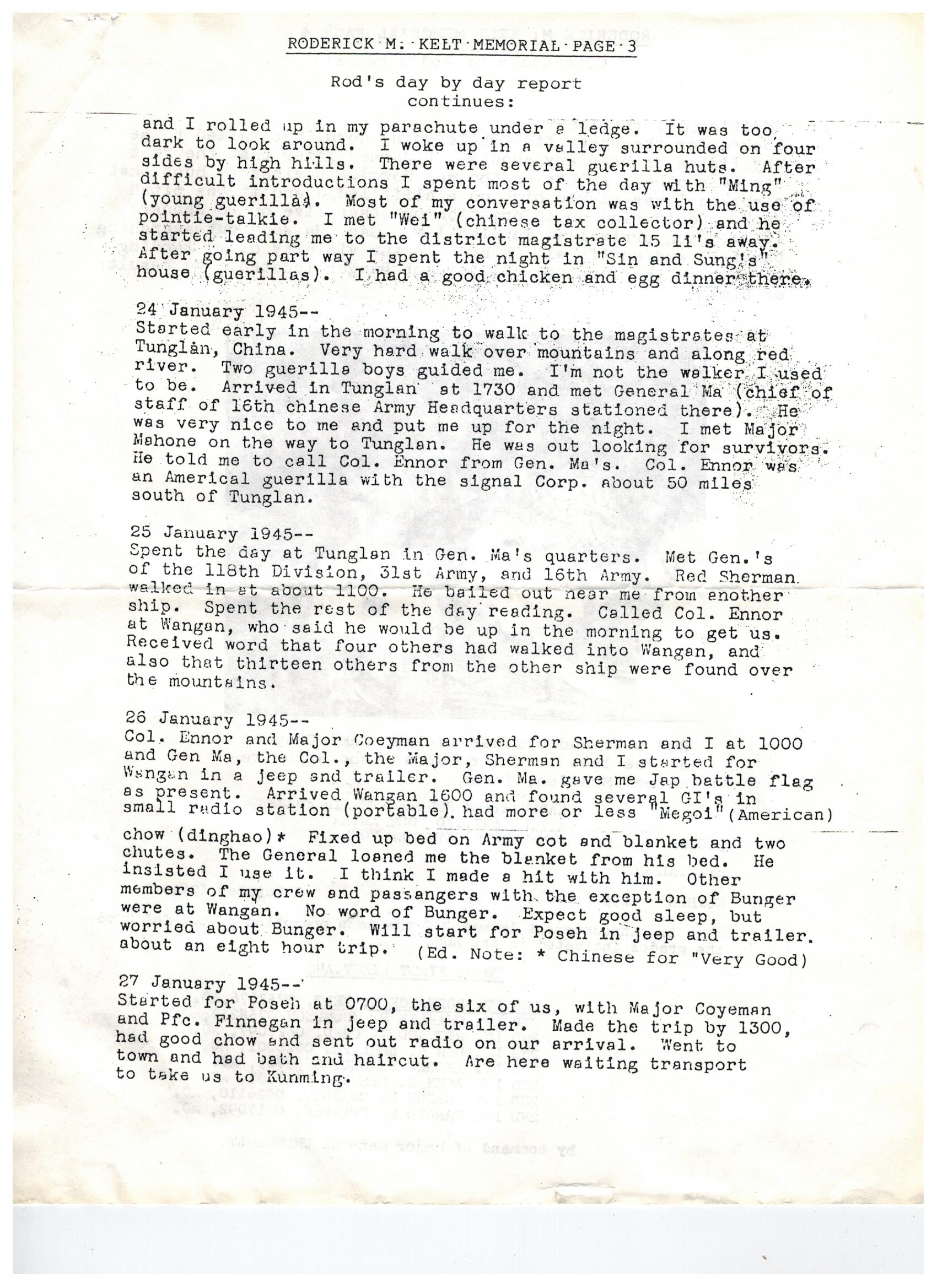 Roderick Murray Kelt Memorial Page 3