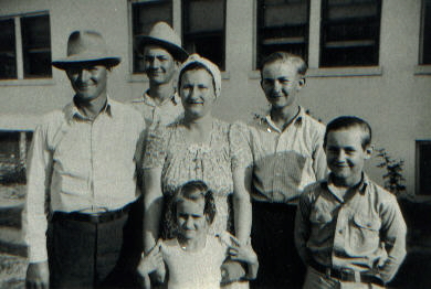 Melvin Muse family in Plainview, TX