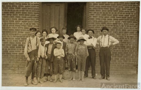 These were all working in the Century Cotton Mill, South...