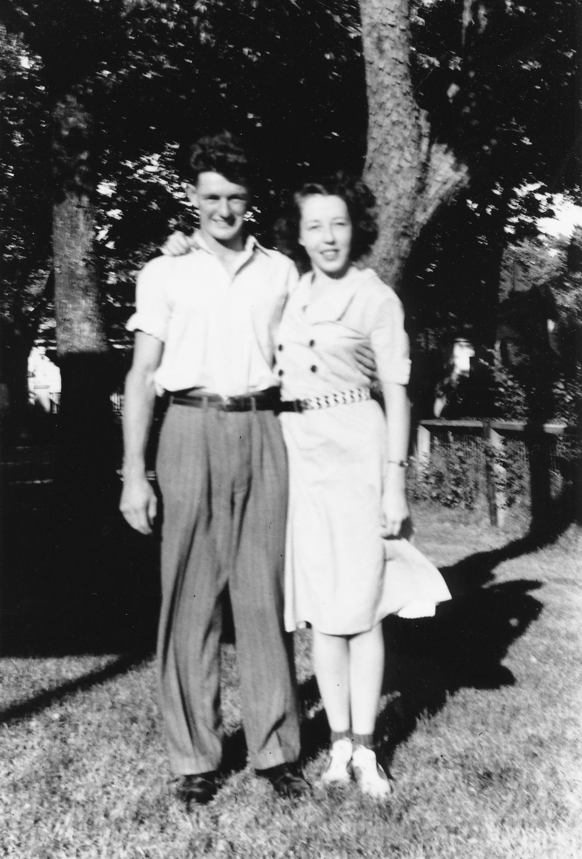 Richard and Edna Kelly, 1940s
