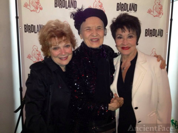 Julie Wilson with Anita Gillette and Chita Rivera.