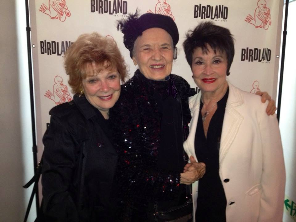 Julie Wilson with Anita Gillette and Chita Rivera.