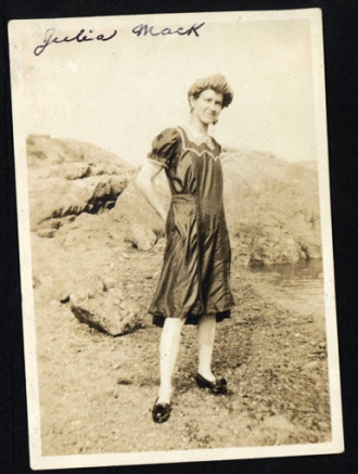Julia Mack, Marblehead MA, early 1920s