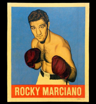 Riocky Marciano Portrait by Arthur K. Miller.