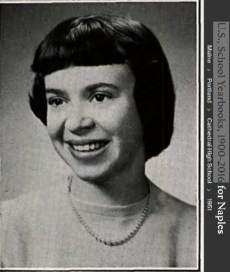 Mary Jane Napolitano (Naples)Ashley--U.S., School Yearbooks, 1900-2016(1951).jpg