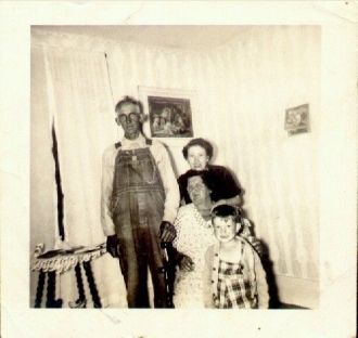 Grandpa and Grandma Adams