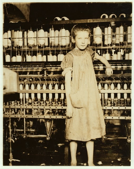 Addie Card, 12 years. Spinner in North Pormal [i.e.,...