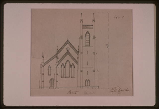 [Grace Church (Brooklyn, New York). Front elevation] /...