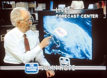 John Hope on The Weather Channel (1989) 