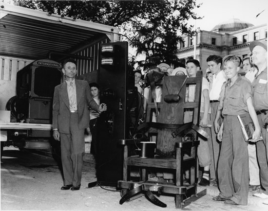Portable Electric Chair for U.S. Executions