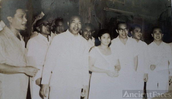 Pedro Borgoña with Teresita