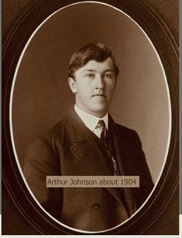 Arthur Frank Johnson   1884 - 1971  Wallace, Michigan - Crystal Falls, Michigan