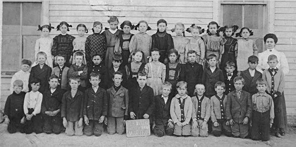 Hollis Kroetch, Plainville KS School, 1910