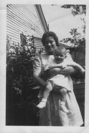 unknown woman and child
