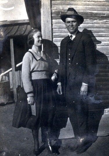 Unknown man and woman in Oklahoma