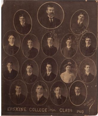 Erskine College Class of 1903