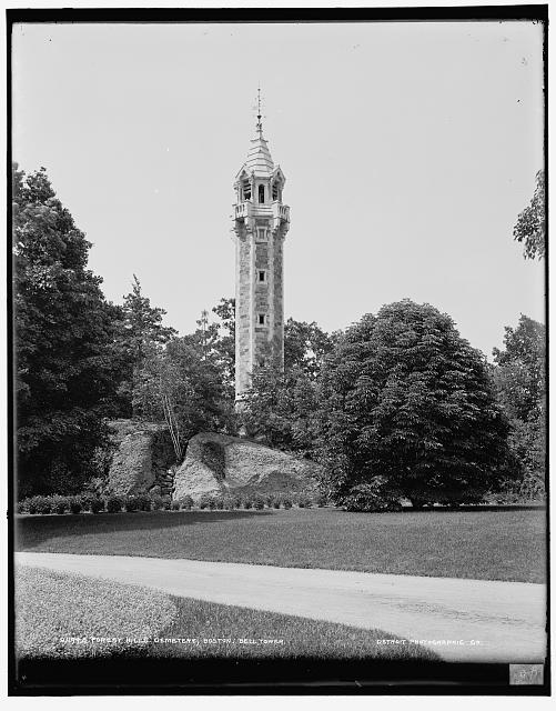 Forest Hills Cemetery, Boston, bell tower