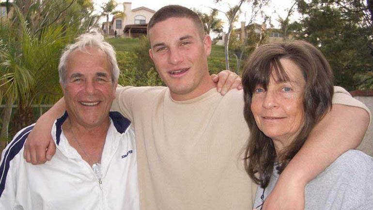 Samuel Herr and parents