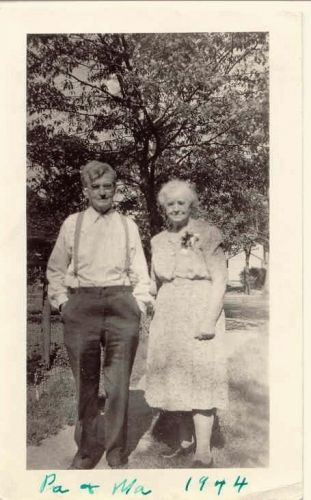 Photo of Gertrude and Harry Houghton