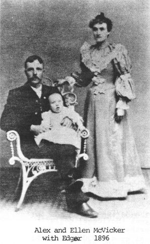 Alexander Edgar McVicker family