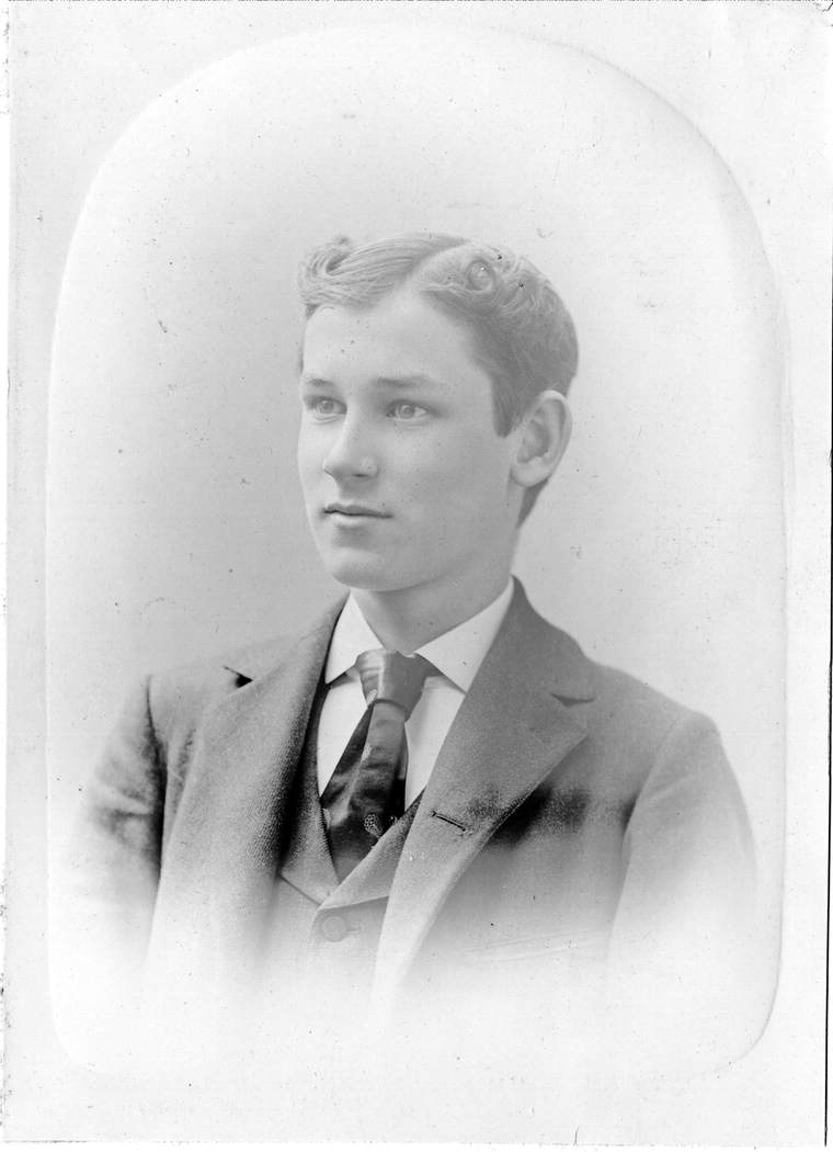 Portrait of an unknown young man