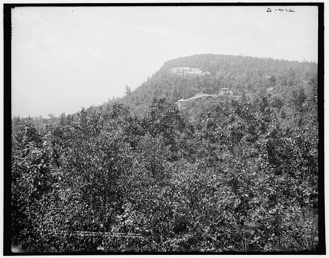 Catskill Mountain House and Summit Station of Otis...