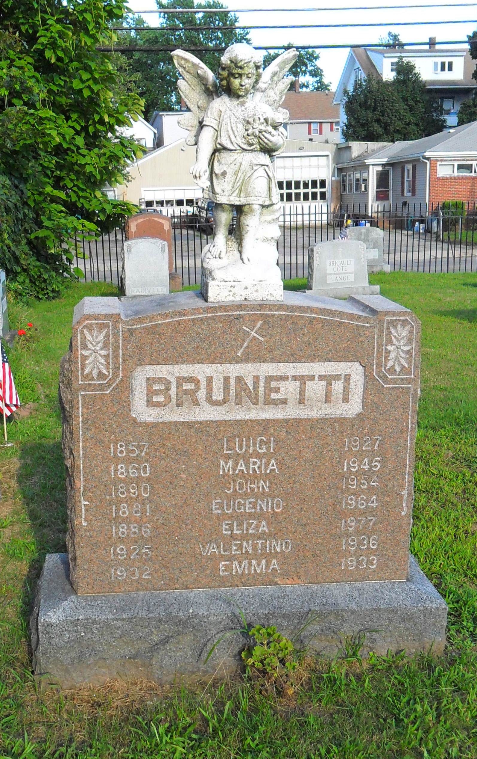 Eliza Brunetti gravesite