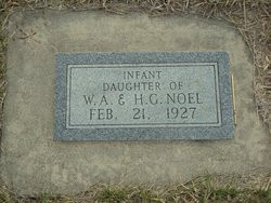 A photo of Infant Daughter  Noel